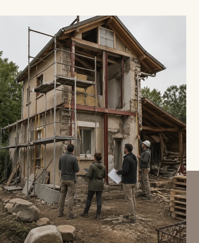 Реконструкция загородного дома под ключ в Ростове-на-Доне от бюро