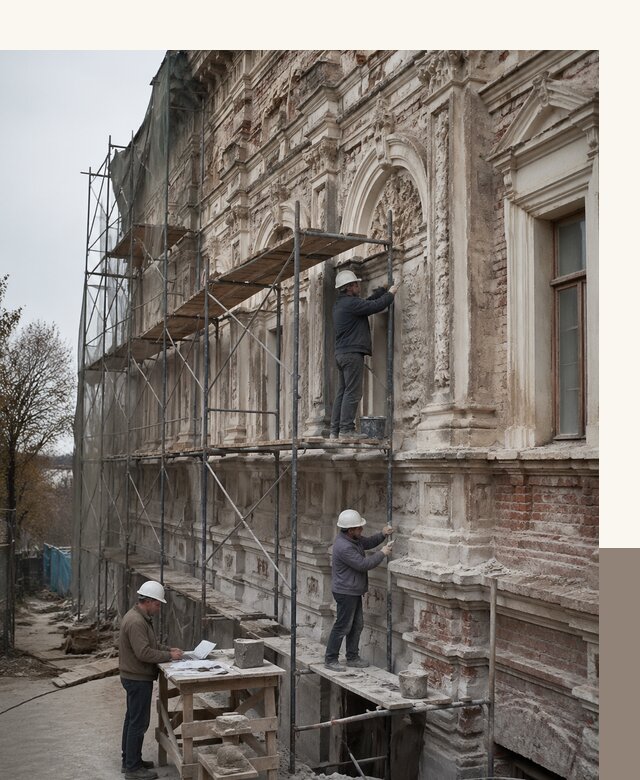 Реставрация объектов культурного наследия под ключ в Ростове-на-Доне
